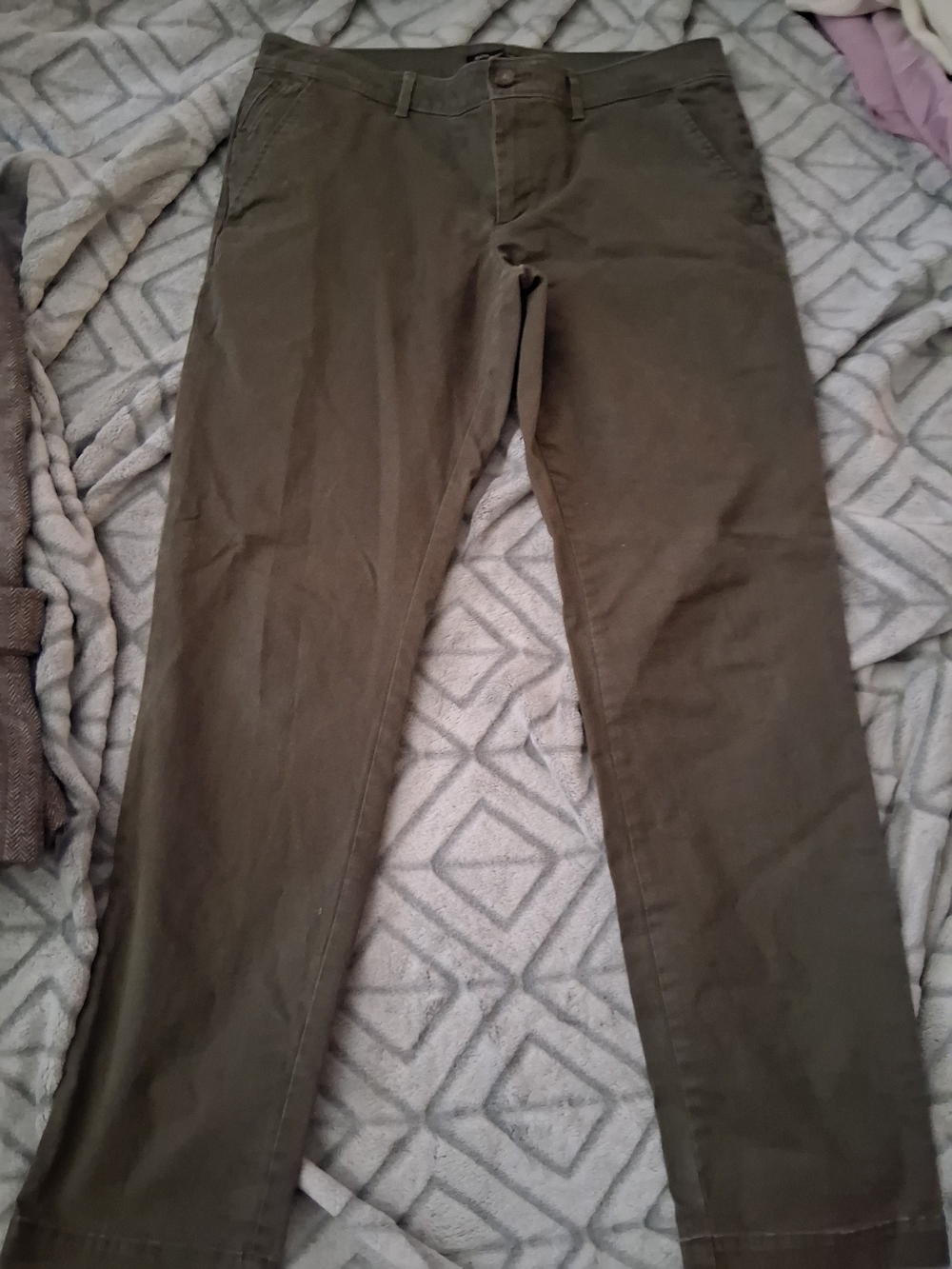 Banana Republic Olive Green Men's Chinos
